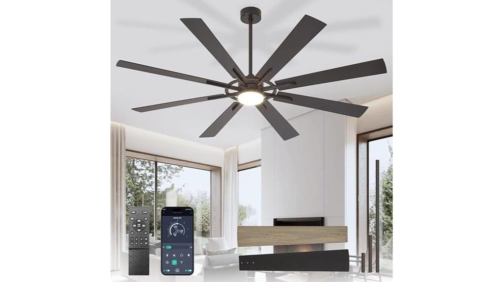 72 inch smart ceiling fan