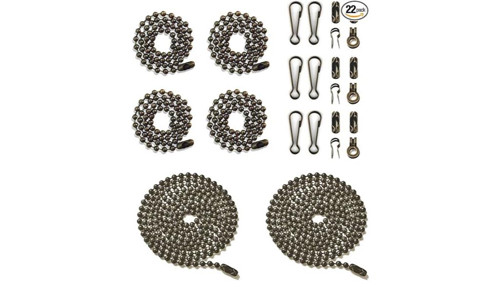 adjustable fan pull chain