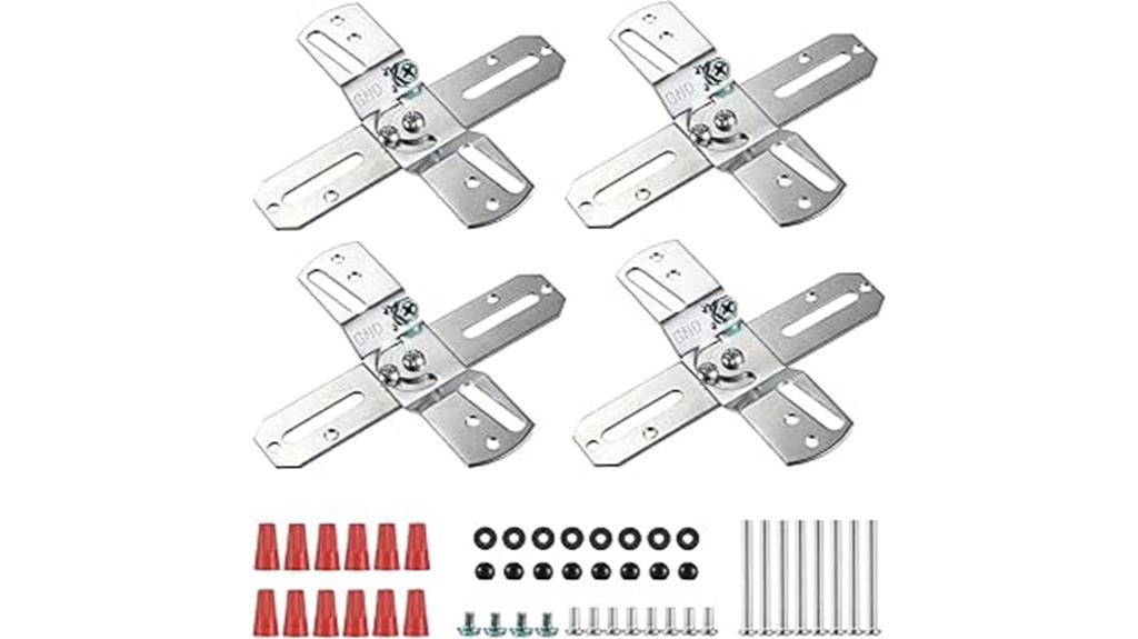 adjustable light mount brackets