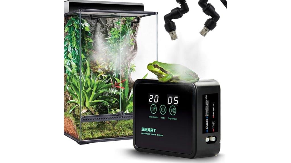 adjustable misting reptile humidifier