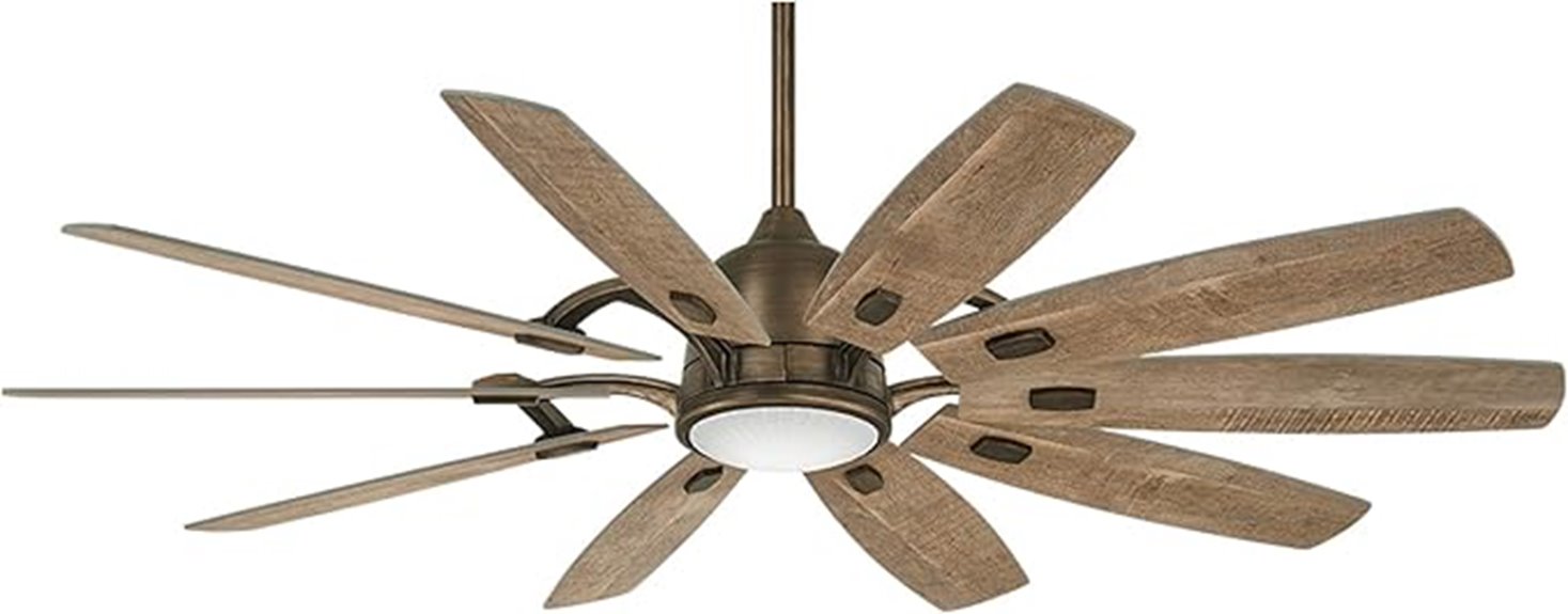 barn style ceiling fan