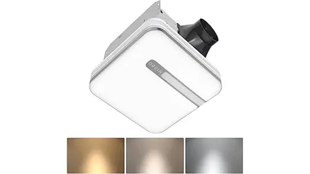 bathroom fan with sensor