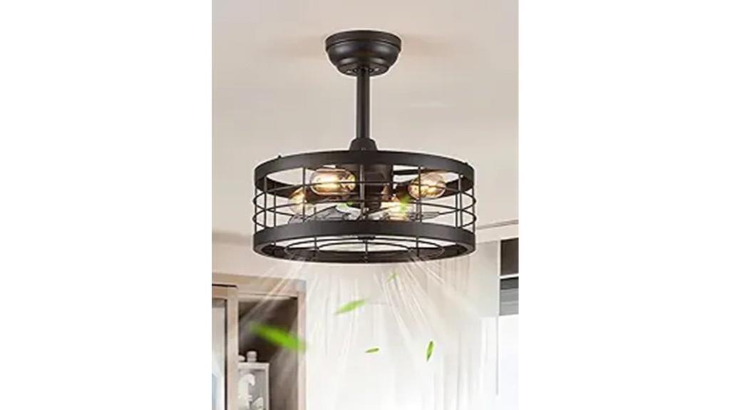 black 16 5 ceiling fan
