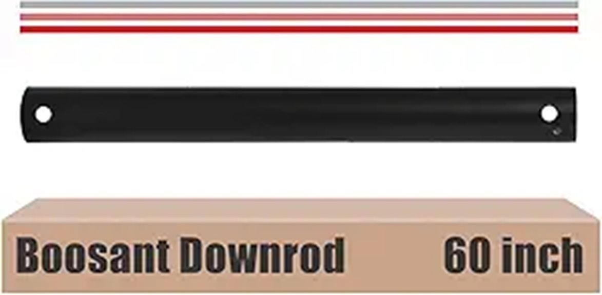 black 60 inch extension