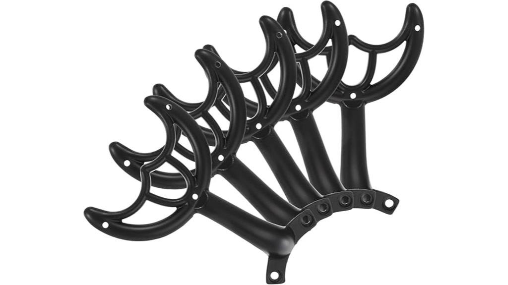 black ceiling fan blades