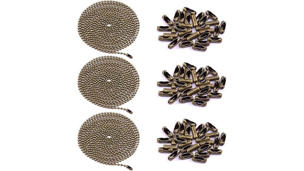 bronze fan pull chain