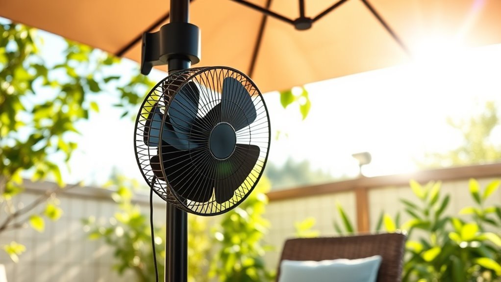 clip fan compatibility and safety