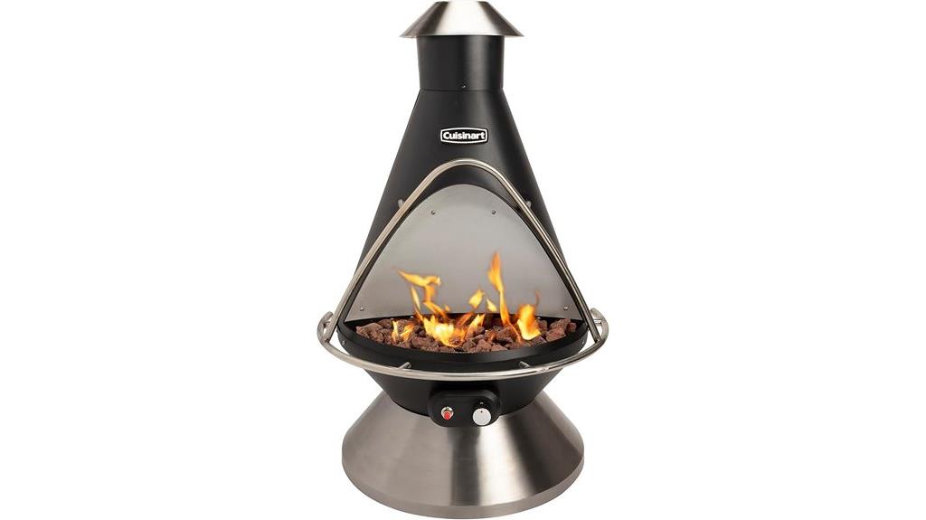 cuisinart propane fire pit
