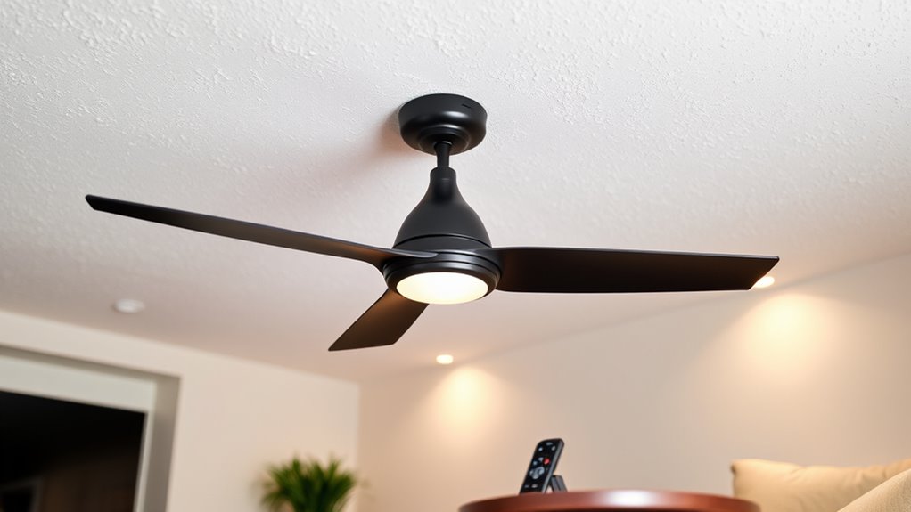 damp rated flush mount fans