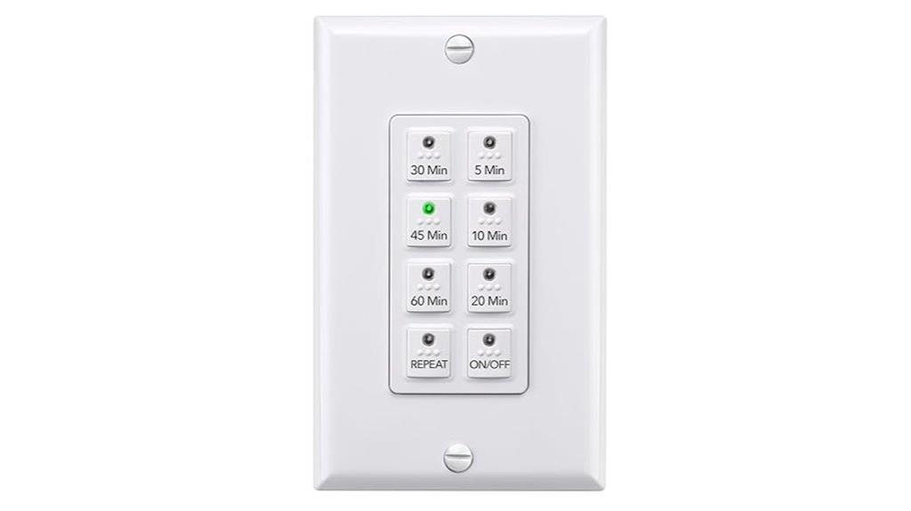 digital wall timer switch