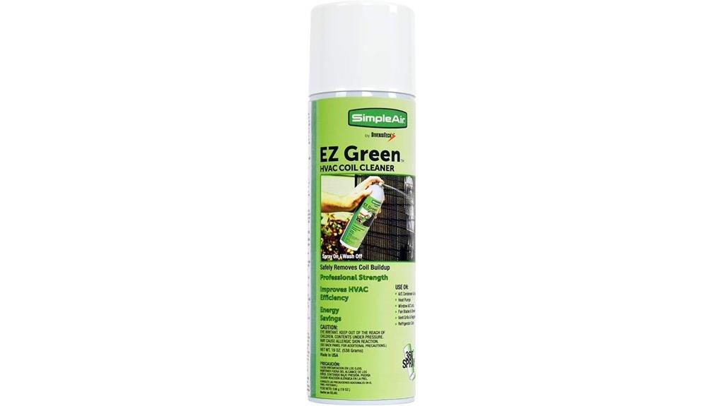 eco friendly coil cleaning spray