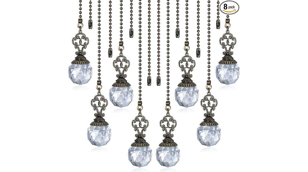 eight piece fan chain set