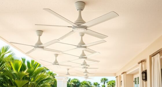 elegant coastal ceiling fans