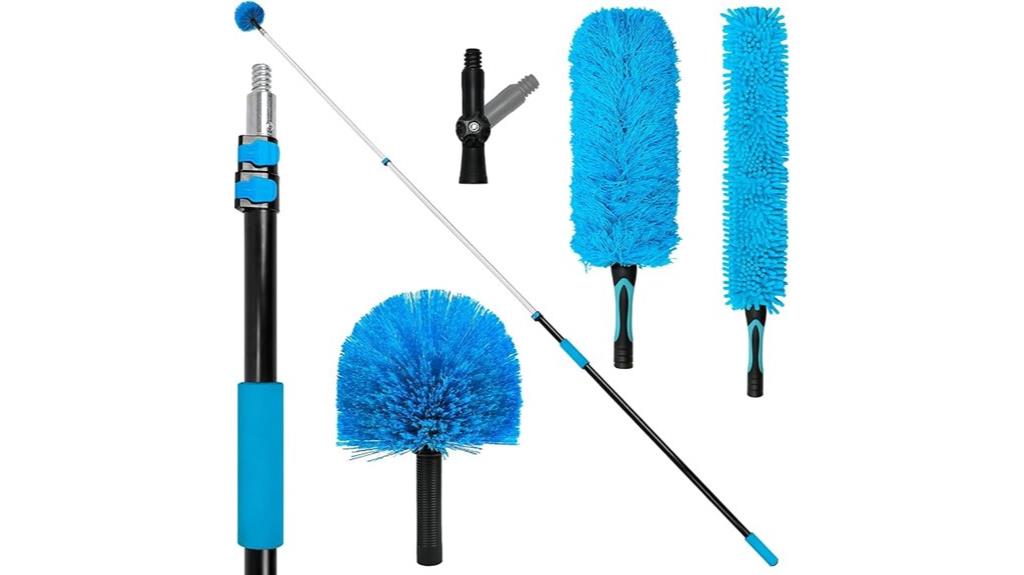 extended reach cobweb sweeper