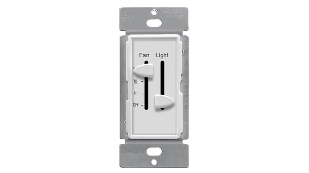 fan control with dimmer