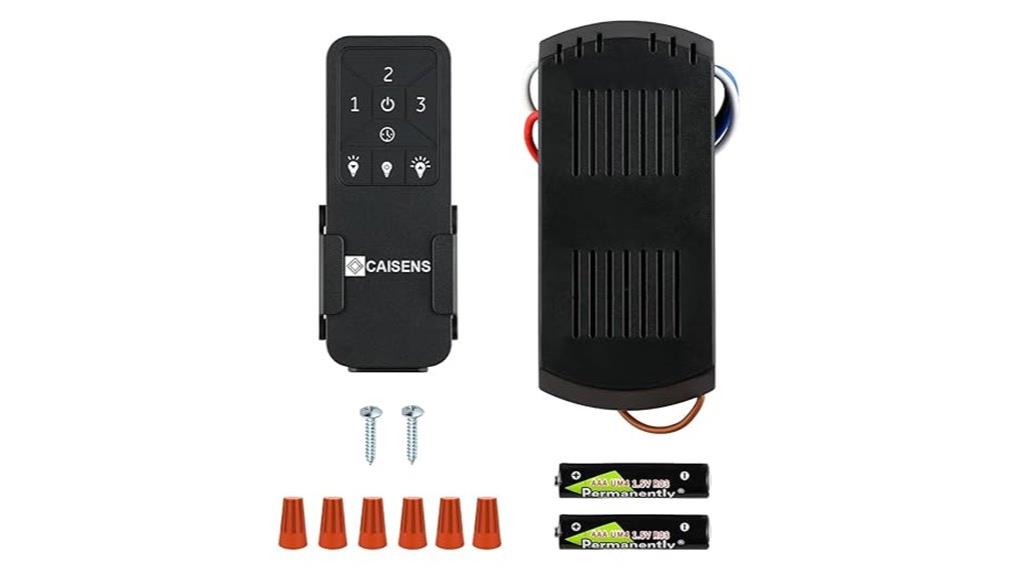 fan remote with dimmer