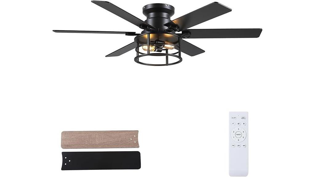 farmhouse 52 inch ceiling fan