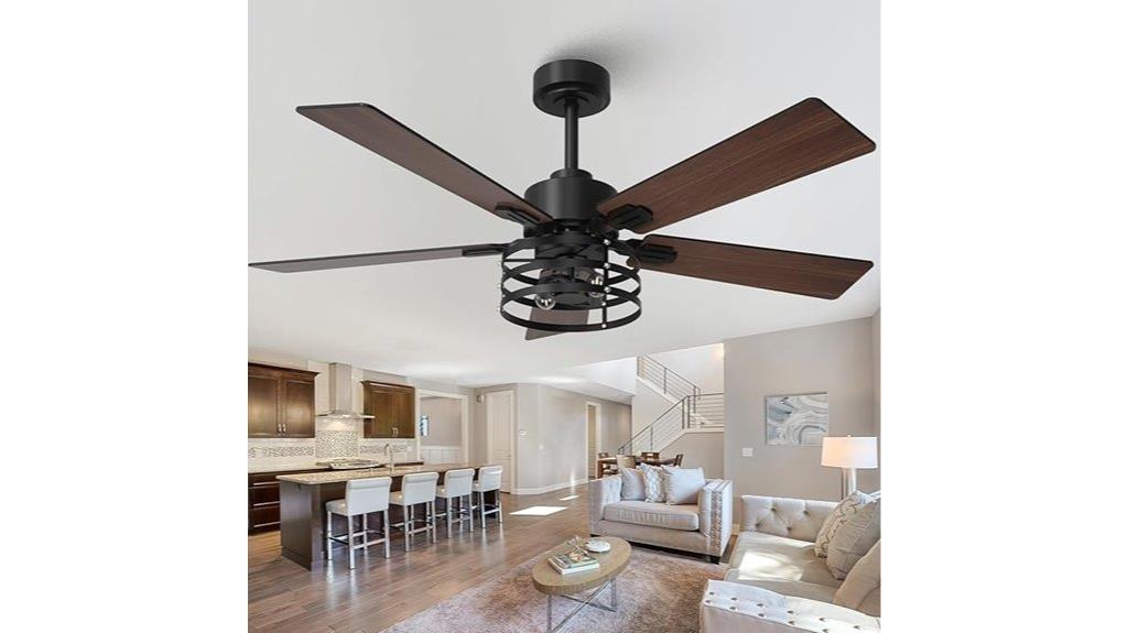 farmhouse ceiling fan set