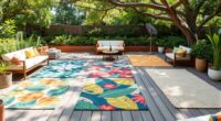 fast drying outdoor rug options