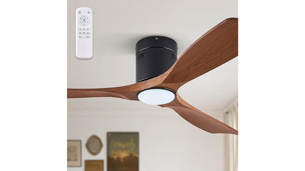 fifty two lighted remote fans