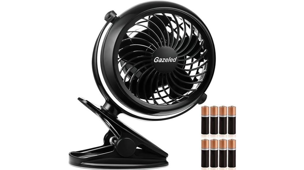 five pack portable fan