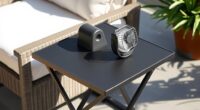 folding tables with fans