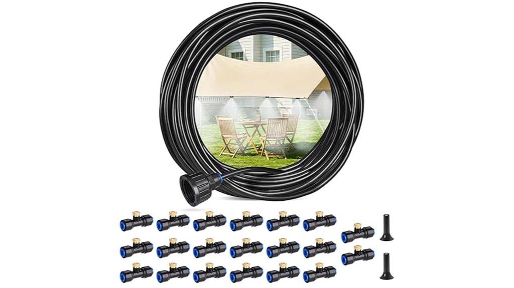 garden misting system kit