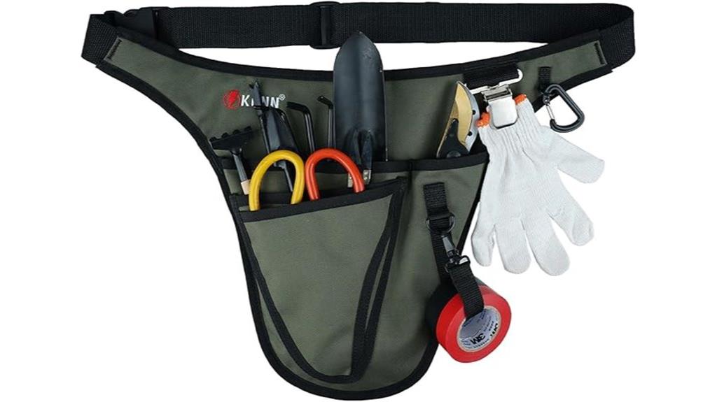 garden tool belt with pockets