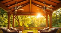 gazebo fans with insect repellent