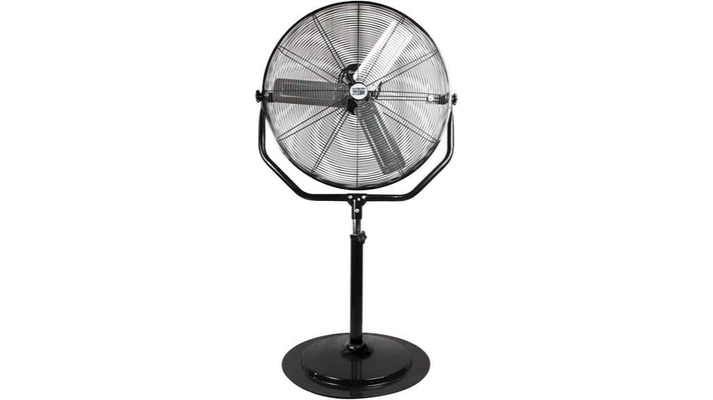 heavy duty industrial pedestal fan