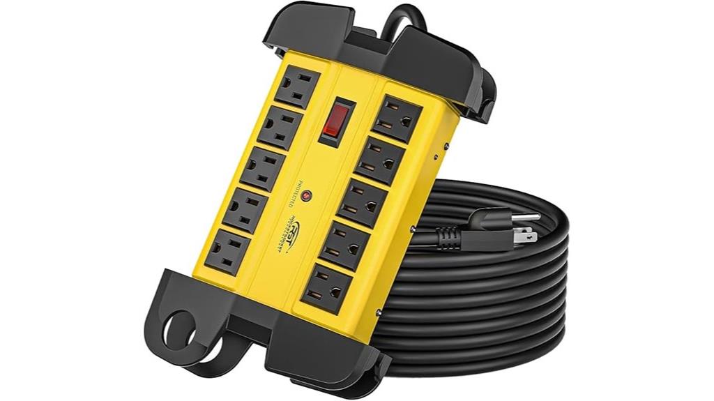 heavy duty surge protector strip