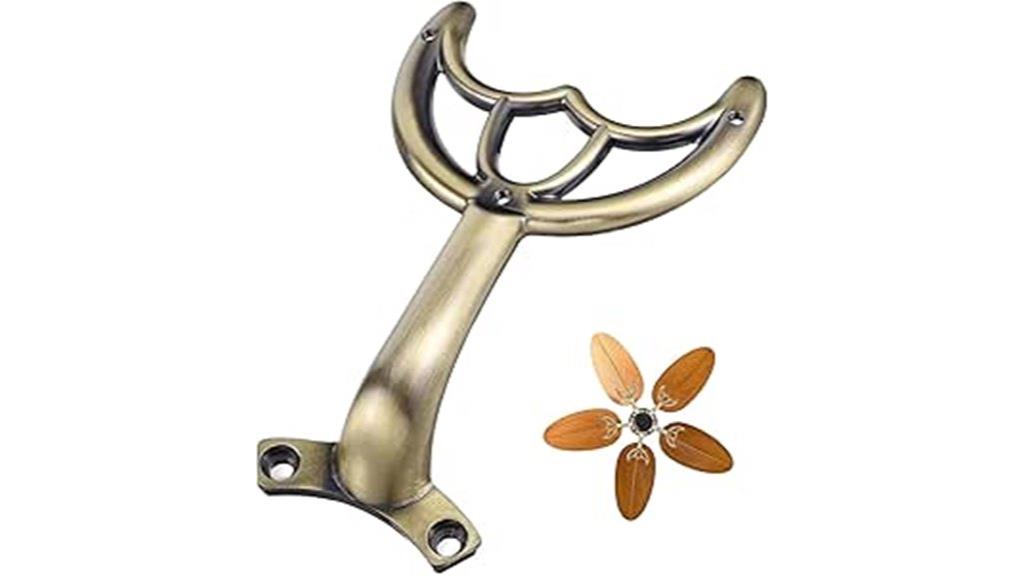 heavy zinc fan brackets