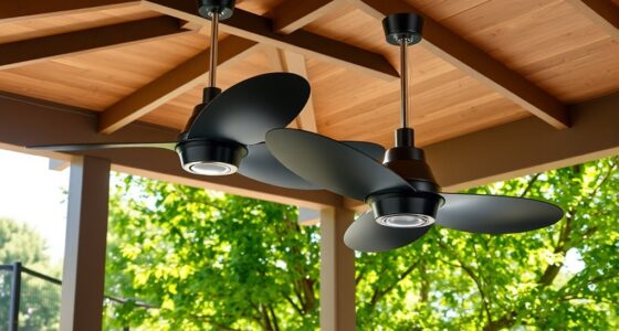 high airflow gazebo fans