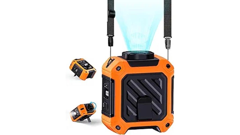high capacity portable fan