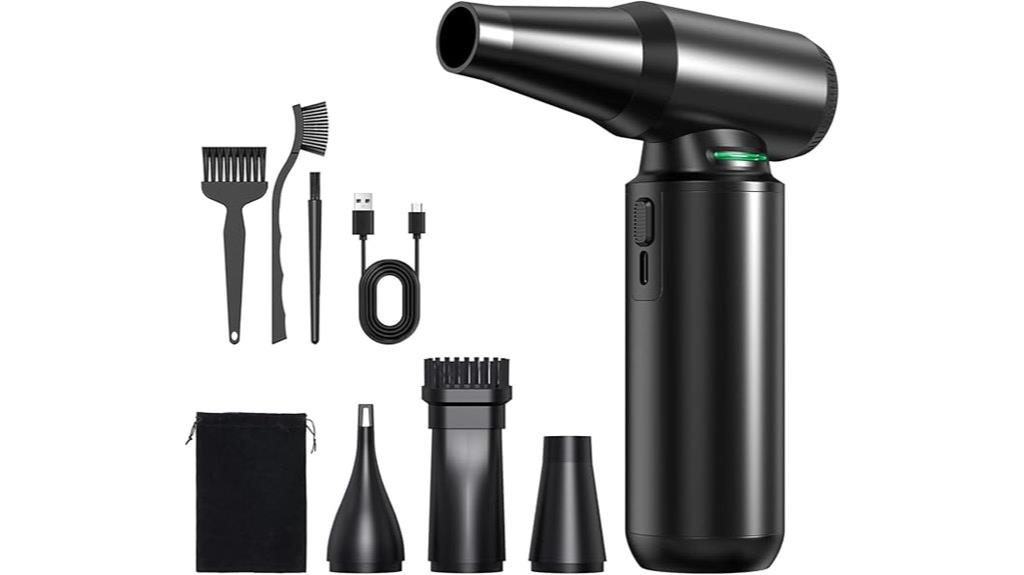 high speed led air duster