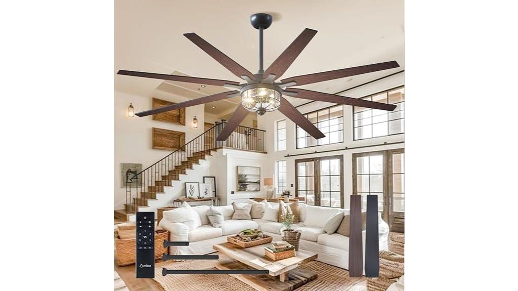 large black indoor outdoor fan