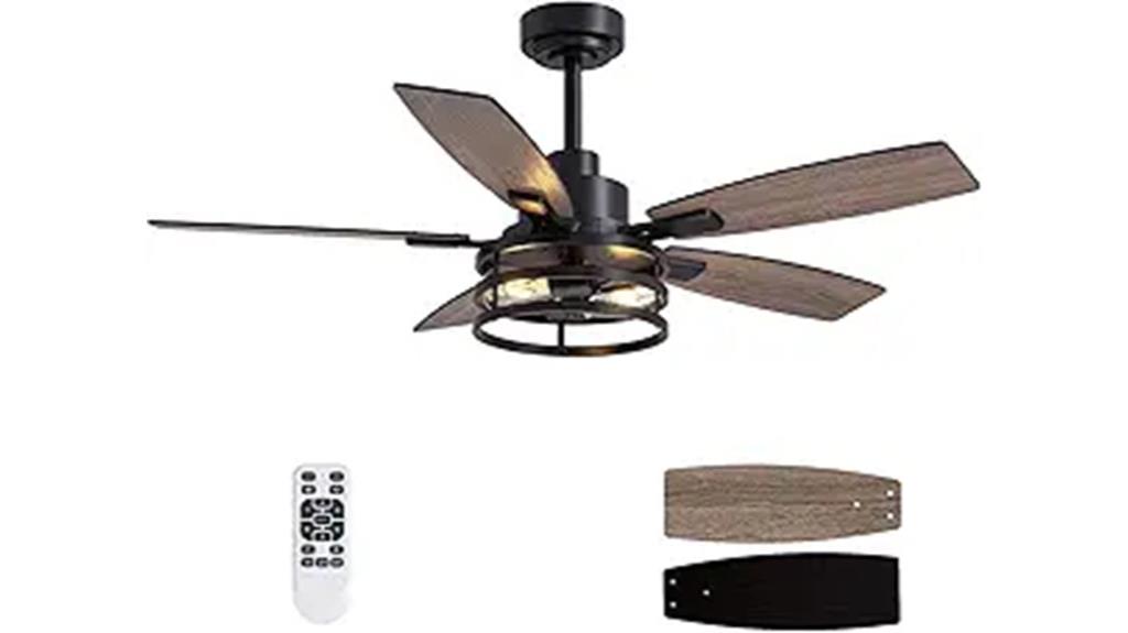 large black outdoor fan