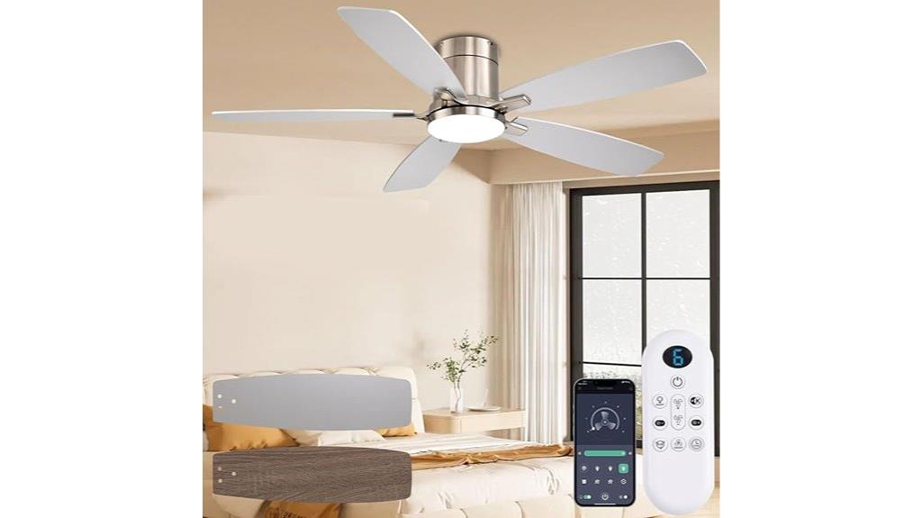 large dimmable ceiling fan