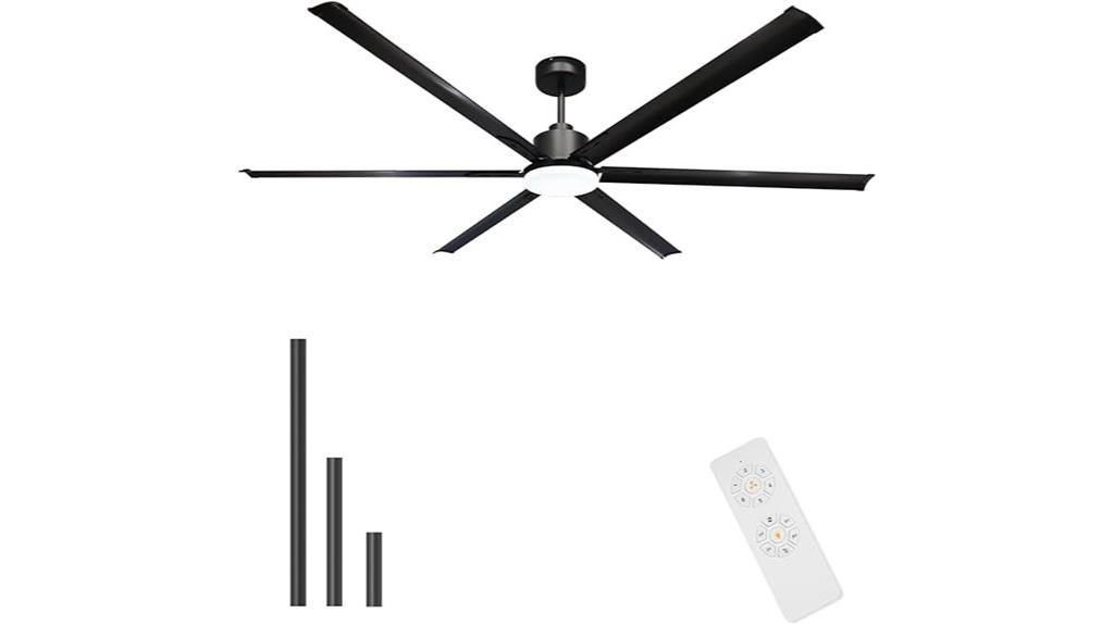 large industrial ceiling fan