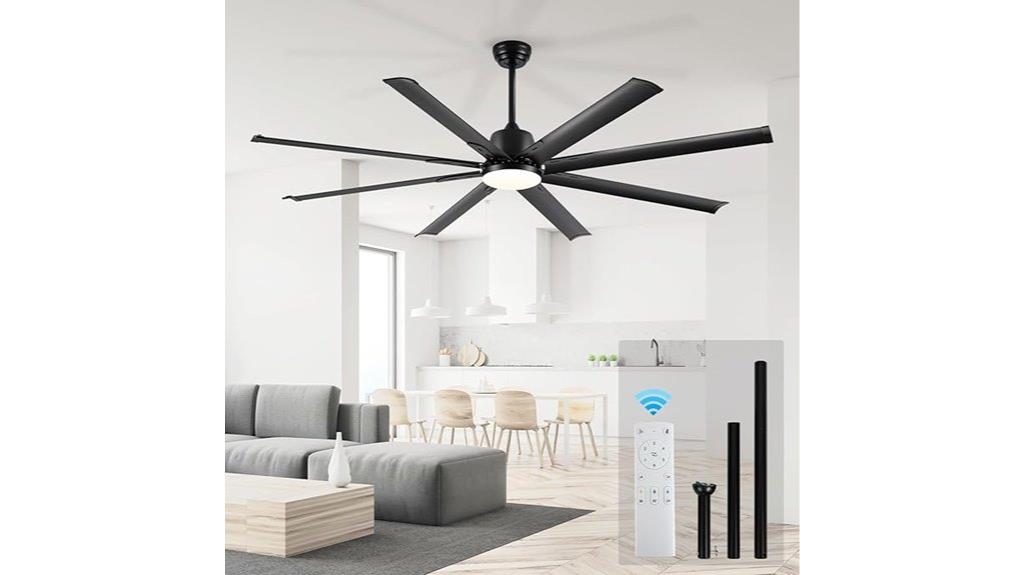 large industrial ceiling fan