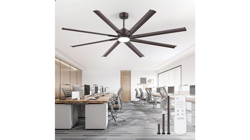large industrial ceiling fan