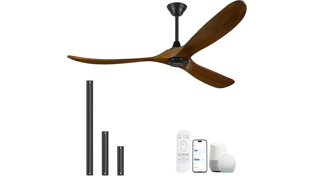 large lightless smart fan