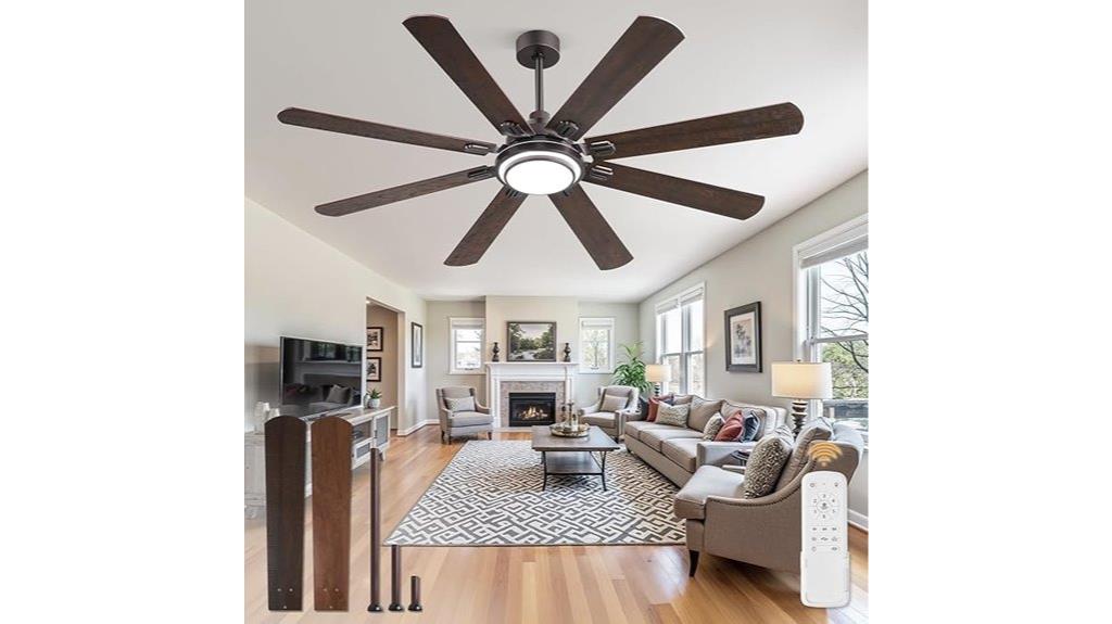 large oil bronze fan