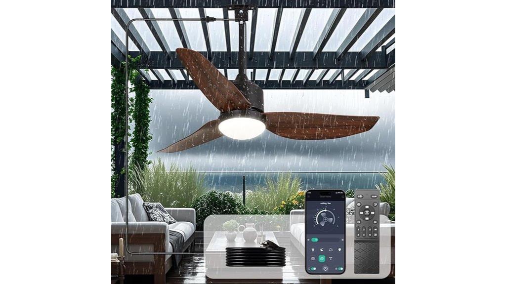 large outdoor ceiling fan