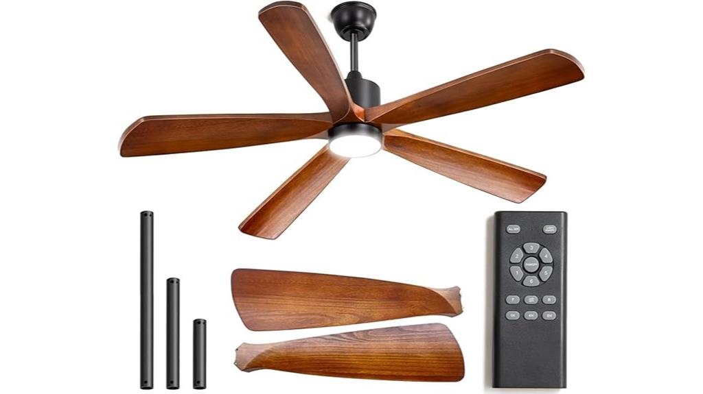 large outdoor fan with light