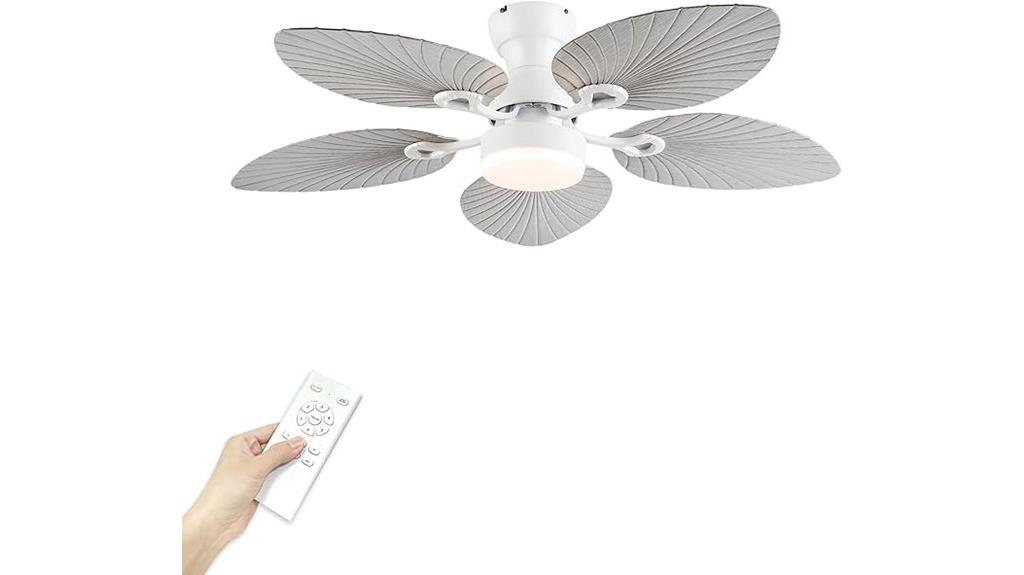 large palm leaf fan