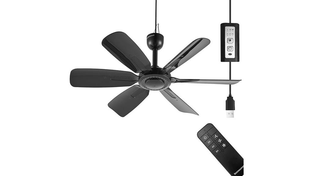 large portable fan remote