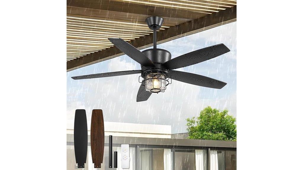 large waterproof ceiling fan