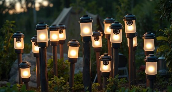 led lanterns with built in fans