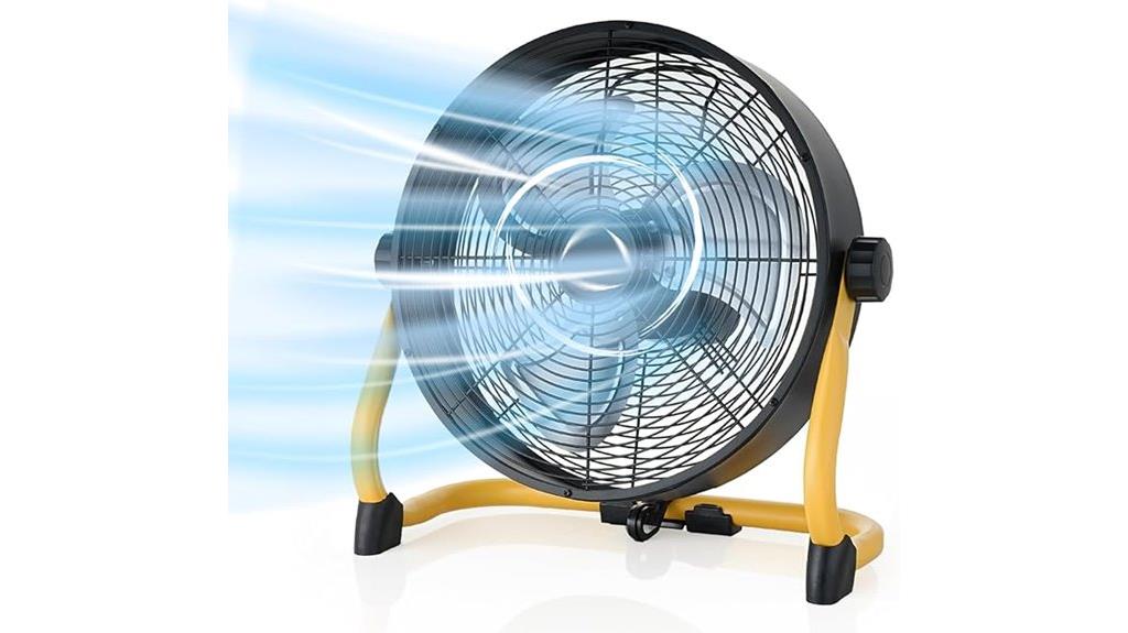 long lasting portable fan